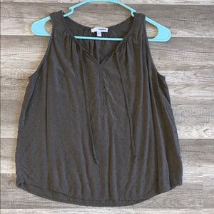 💚 Women's Sleeveless Top in Grey/Olive by Sonoma